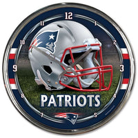 Wholesale-New England Patriots Chrome Clock