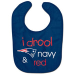 Wholesale-New England Patriots Drool All Pro Baby Bib