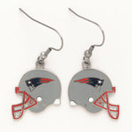 Wholesale-New England Patriots Earrings Jewelry Card