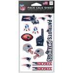 Wholesale-New England Patriots Face Cals 4" x 7"