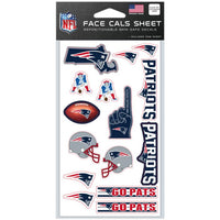 Wholesale-New England Patriots Face Cals 4" x 7"