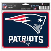 Wholesale-New England Patriots Fan Decals 5" x 6"