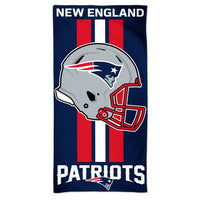 Wholesale-New England Patriots Fiber Beach Towel 9lb 30" x 60"