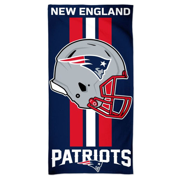 Wholesale-New England Patriots Fiber Beach Towel 9lb 30" x 60"