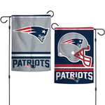 Wholesale-New England Patriots Garden Flags 2 sided 12.5" x 18"