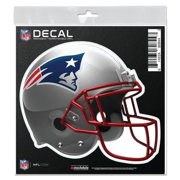 Wholesale-New England Patriots HELMET All Surface Decal 6" x 6"