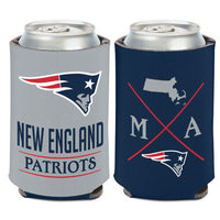 Wholesale-New England Patriots Hipster Can Cooler 12 oz.