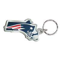 Wholesale-New England Patriots Keychain Freeform