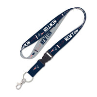 Wholesale-New England Patriots Lanyard w/detachable buckle 1" Cam Newton