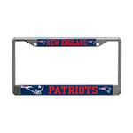 Wholesale-New England Patriots Lic Plt Frame S/L Printed