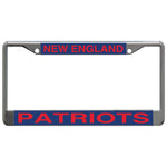 Wholesale-New England Patriots Lic Plt Frame S/L Printed