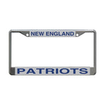 Wholesale-New England Patriots Lic Plt Frame S/L Printed