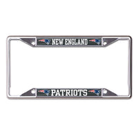 Wholesale-New England Patriots Lic Plt Frame S/S Printed