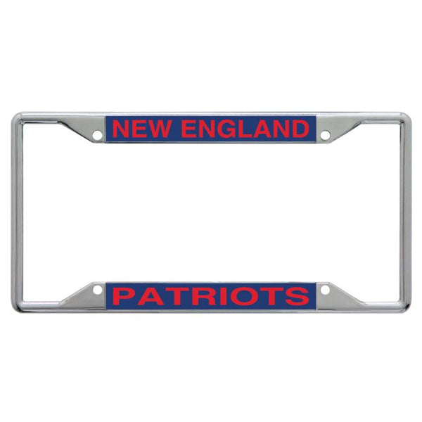 Wholesale-New England Patriots Lic Plt Frame S/S Printed