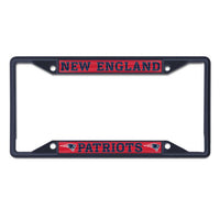 Wholesale-New England Patriots Lic Plt Frame S/S