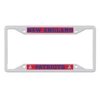 Wholesale-New England Patriots Lic Plt Frame S/S