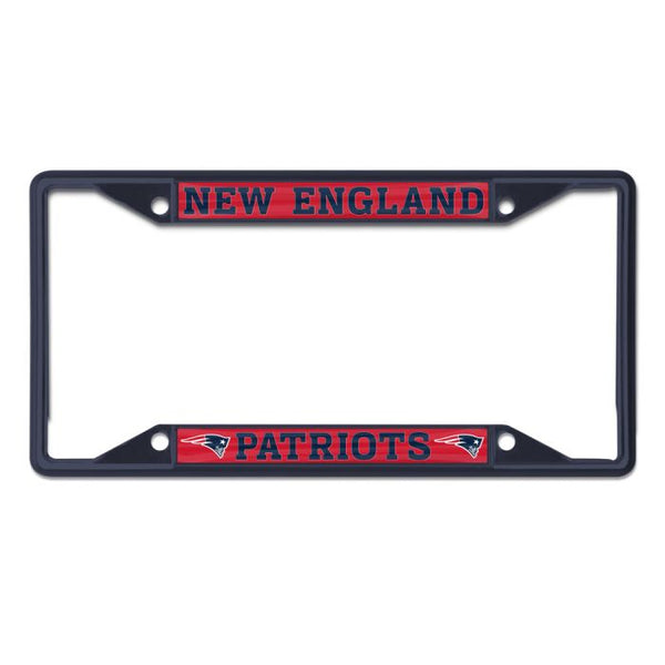 Wholesale-New England Patriots Lic Plt Frame S/S