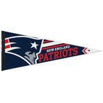 Wholesale-New England Patriots Logo Premium Pennant 12" x 30"