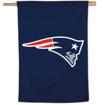 Wholesale-New England Patriots Logo Vertical Flag 28" x 40"