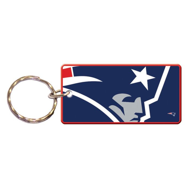 Wholesale-New England Patriots MEGA Keychain Rectangle