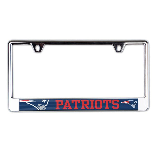 Wholesale-New England Patriots MEGA Lic Plate Frame B/O Printed