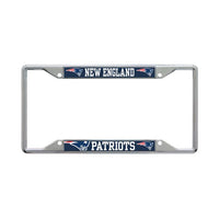 Wholesale-New England Patriots MEGA Lic Plt Frame S/S Printed