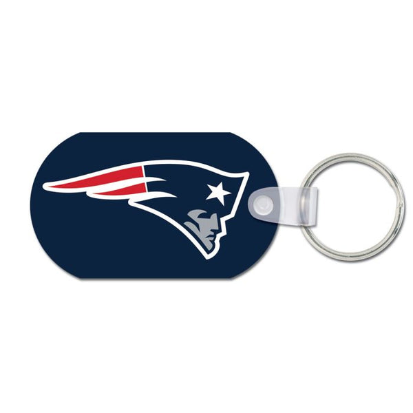 Wholesale-New England Patriots Metal Key Ring - Aluminum