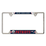 Wholesale-New England Patriots Metal License Plate Frame