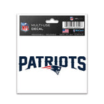 Wholesale-New England Patriots Multi-Use Decal 3" x 4"