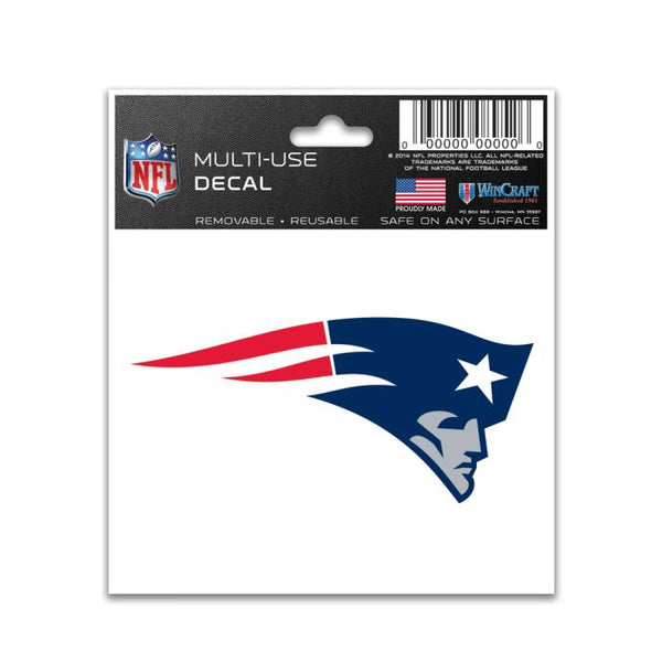 Wholesale-New England Patriots Multi-Use Decal 3" x 4"