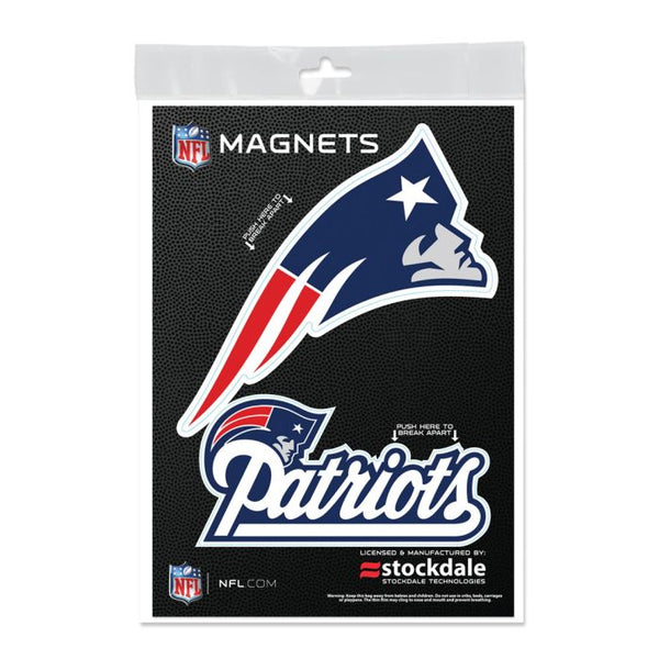 Wholesale-New England Patriots Outdoor Magnets 5" x 7"