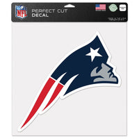 Wholesale-New England Patriots Perfect Cut Color Decal 12" x 12"