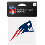 Wholesale-New England Patriots Perfect Cut Color Decal 4" x 4"