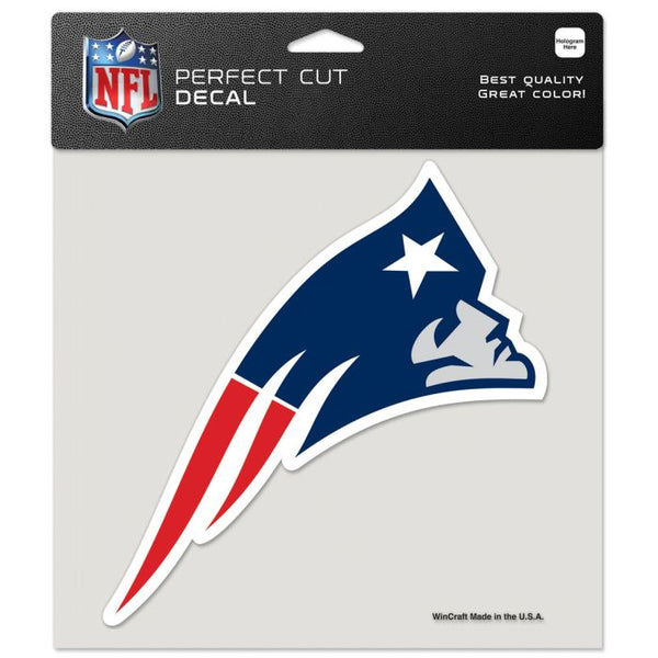 Wholesale-New England Patriots Perfect Cut Color Decal 8" x 8"