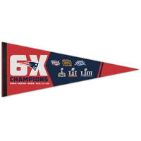 Wholesale-New England Patriots Premium Pennant 12" x 30"