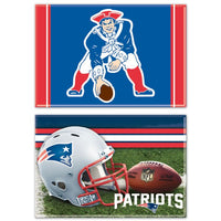 Wholesale-New England Patriots Rectangle Magnet, 2pack 2" x 3"