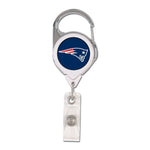 Wholesale-New England Patriots Retrct 2S Prem Badge Holders