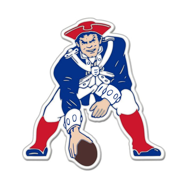 Wholesale-New England Patriots Retro Collector Enamel Pin Jewelry Card