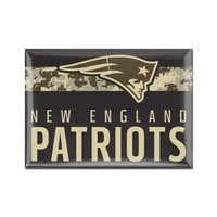 Wholesale-New England Patriots STANDARD Metal Magnet 2.5" x 3.5"