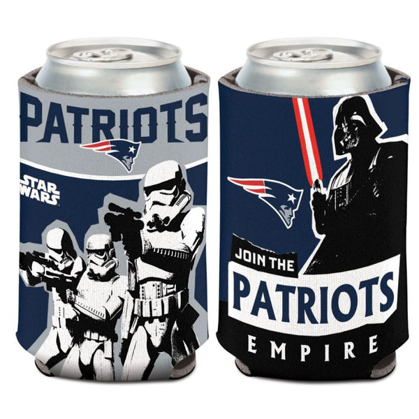 Wholesale-New England Patriots / Star Wars Darth Vader Can Cooler 12 oz.