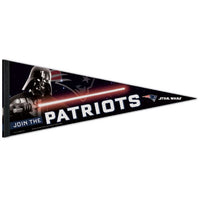 Wholesale-New England Patriots / Star Wars Vader Premium Pennant 12" x 30"