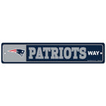 Wholesale-New England Patriots Street / Zone Sign 3.75" x 19"