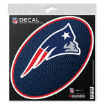 Wholesale-New England Patriots TEAMBALL All Surface Decal 6" x 6"