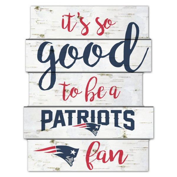 Wholesale-New England Patriots Wood Sign 11"X14"