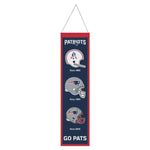 Wholesale-New England Patriots Wool Banner 8" x 32"