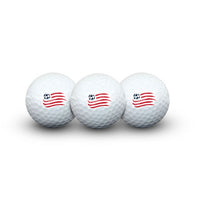 Wholesale-New England Revolution 3 Golf Balls In Clamshell