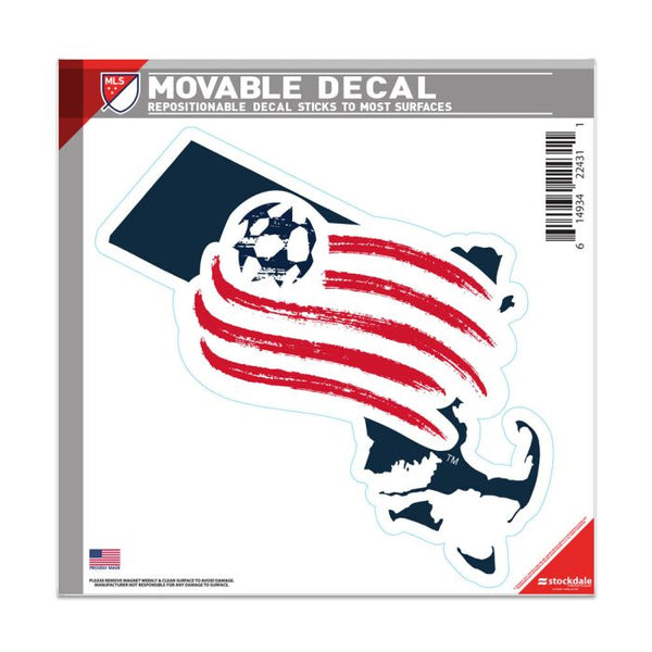 Wholesale-New England Revolution All Surface Decal 6" x 6"