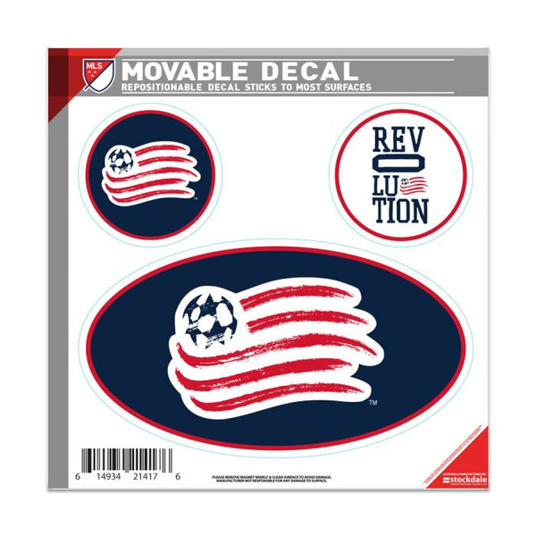 Wholesale-New England Revolution All Surface Decal 6" x 6"