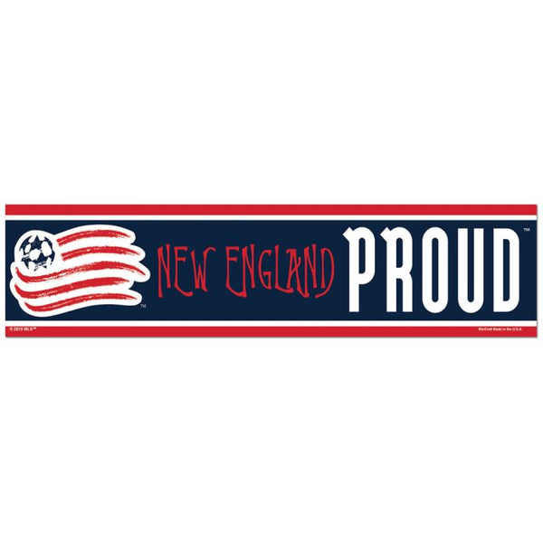 Wholesale-New England Revolution Bumper Strip 3" x 12"