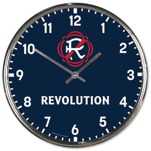 Wholesale-New England Revolution Chrome Clock